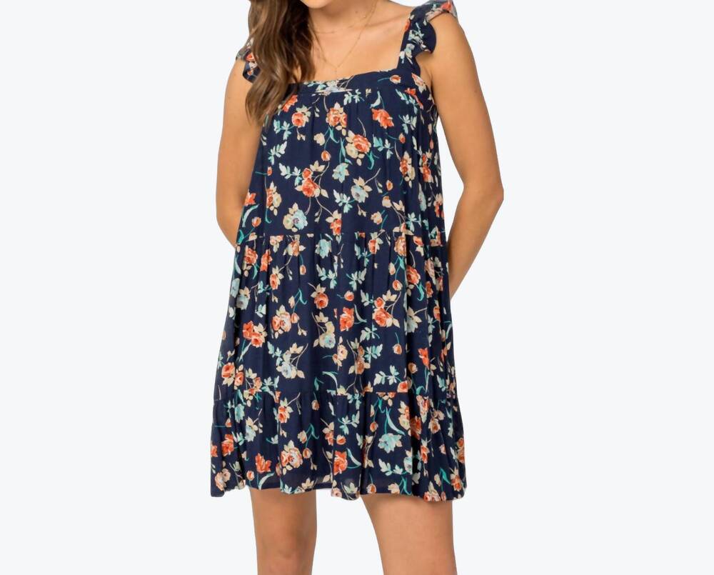NEW GILLI kylie mini dress in navy blue